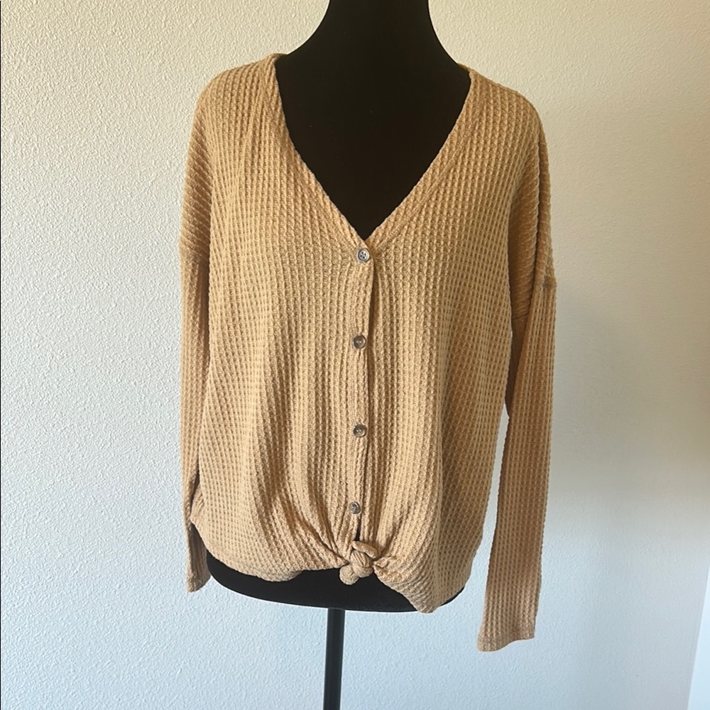 American Eagle Outfitters Waffle Knit Sweater
